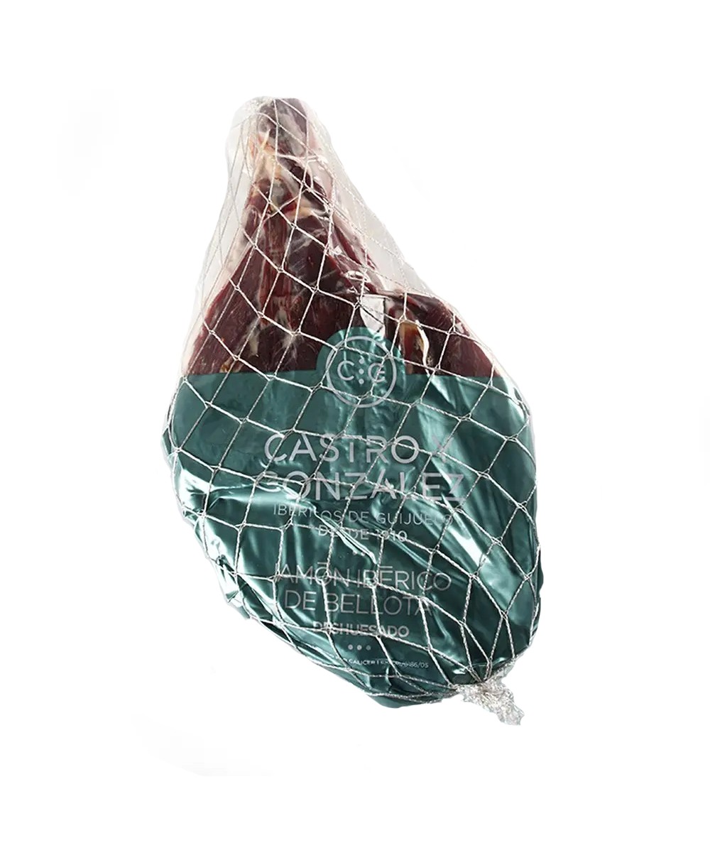 Jamón deshuesado  Ibérico de bellota 75% Castro y González